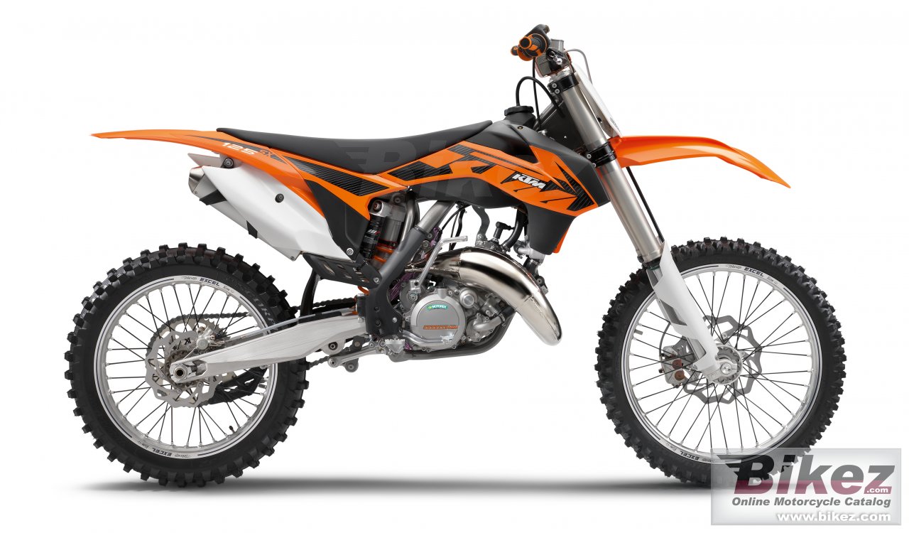 Big KTM 125 sx picture and wallpaper from Bikez.com